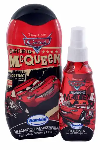 Tia Estuche shampoo 325ml y colonia 100 ml cars Bambini 2 uni oferta