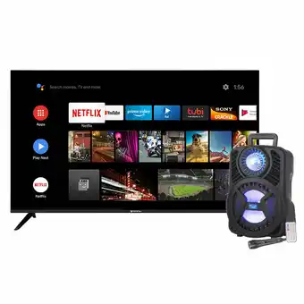 Tia Televisor LED Smart 4K 50" con Google Assistant Innova + Parlante con micrófono Hometech oferta