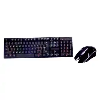 Tia Teclado con mouse Hometech 2 piezas oferta