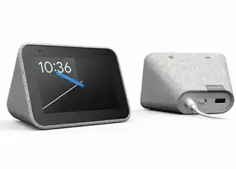 Tia Despertador inteligente smart clock con Google Lenovo oferta