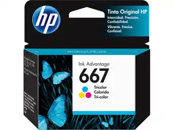 Tia Cartucho de tinta HP 667 Color oferta