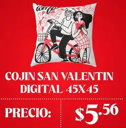 Coral Hipermercados Cojin san valentin digital oferta