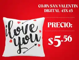 Coral Hipermercados Cojin san valentin digital oferta
