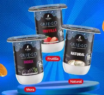 Toni yogurt griego