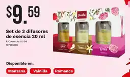 Tia Set de 3 difusores de esencia oferta