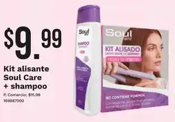 Tia Soul care kit alisante + shampoo oferta