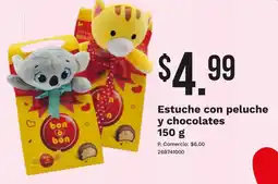 Tia Bon o bon estuche con peluche y chocolates oferta