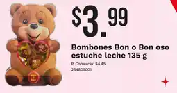 Tia Bombones bon o bon oso estuche leche oferta