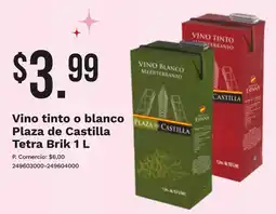 Tia Tetra brik vino tinto o blanco plaza de castilla oferta
