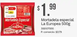 Tia La europea mortadela especial oferta