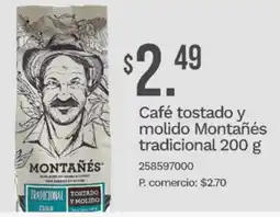 Tia Montañés café tostado y molido tradicional oferta
