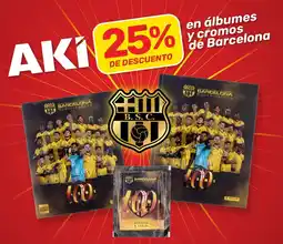 Akí En álbumes y cromos de barcelona oferta