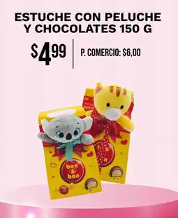 Tia Estuche con peluche y chocolates oferta