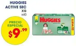 Farmacias SanaSana Huggies active sec oferta
