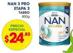 Farmacias SanaSana Nan 3 pro etapa 3 tarro oferta