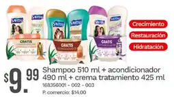 Tia Savital shampoo + acondicionador + crema tratamiento oferta