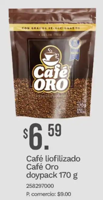 Café Oro café liofilizado