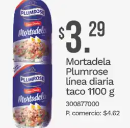 Tia Plumrose mortadela oferta