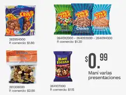 Tia Maní varias presentaciones oferta