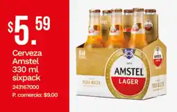 Tia Amstel lager cerveza oferta