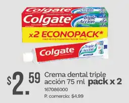 Tia Colgate Triple Accion crema dental oferta