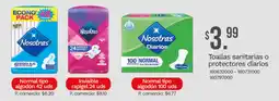 Tia Nosotras toallas sanitarias o protectores diarios oferta
