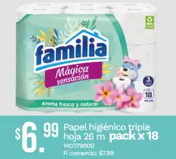 Tia Familia papel higiénico triple hoja oferta