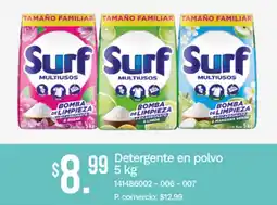 Tia Surf detergente en polvo oferta