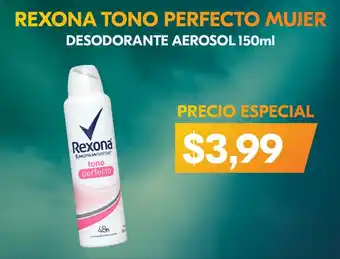 Rexona tono perfecto mujer