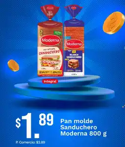 Tia Moderna pan molde sanduchero oferta