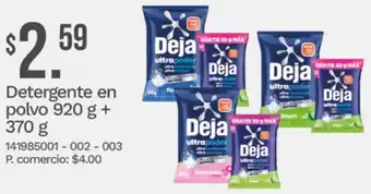 Tia Deja detergente en polvo oferta