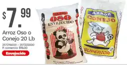 Tia Oso o conejo arroz oferta