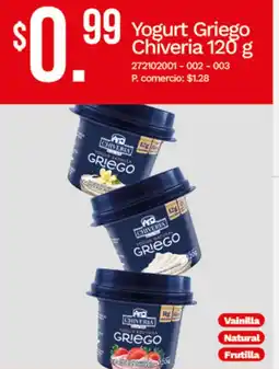 Tia Chiveria yogurt griego oferta