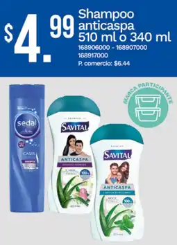 Tia Savital shampoo anticaspa oferta