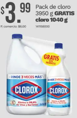 Tia Clorox pack de cloro oferta