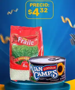 Coral Hipermercados Fraile arroz + Van Camp’s lomitos oferta
