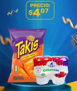 Coral Hipermercados Takis + Toni gelatoni oferta