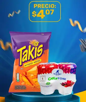 Takis + Toni gelatoni