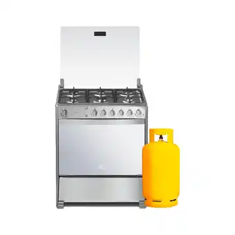 Tia Cocina Parma 6 Quemadores Indurama | Gratis tanque de gas 5Kg oferta