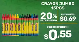 Coral Hipermercados Crayon jumbo oferta