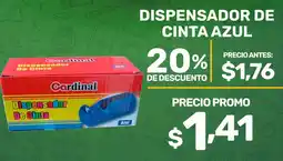 Coral Hipermercados Dispensador de cinta azul oferta