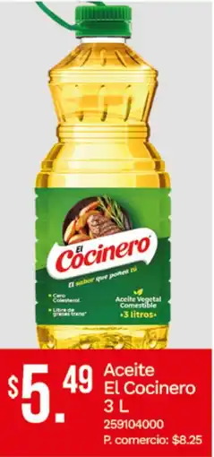Tia El cocinero aceite oferta