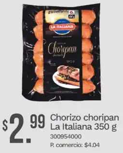 Tia La italiana chorizo choripan oferta