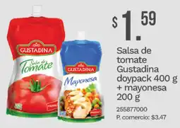 Tia Gustadina salsa de tomate doypack oferta