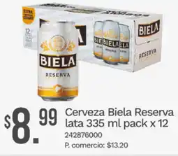 Tia Biela reserva cerveza lata oferta