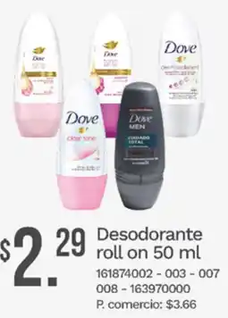 Tia Dove desodorante roll on oferta