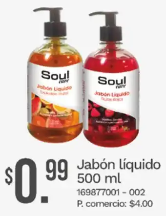 Soul jabón liquido frutos rojos