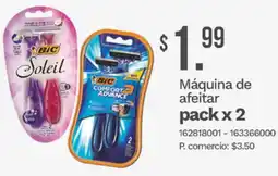 Tia Bic soleil áquina de afeitar oferta