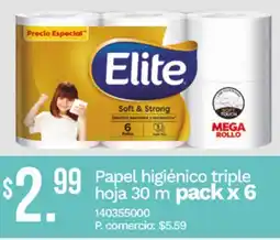 Tia Elite papel higiénico triple hoja oferta