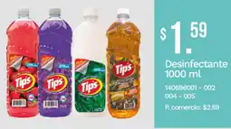 Tia Tip's desinfectante oferta